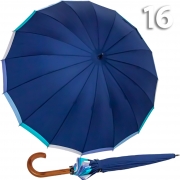 Зонт трость женский Три слона L-2161 (NAVY) 18289 Синий