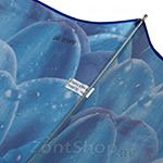 Зонт женский Три Слона 115 (Е) 10981 Голубой (Цветочная Серия)