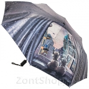 Зонт женский Diniya 130 17087 Котята на окне