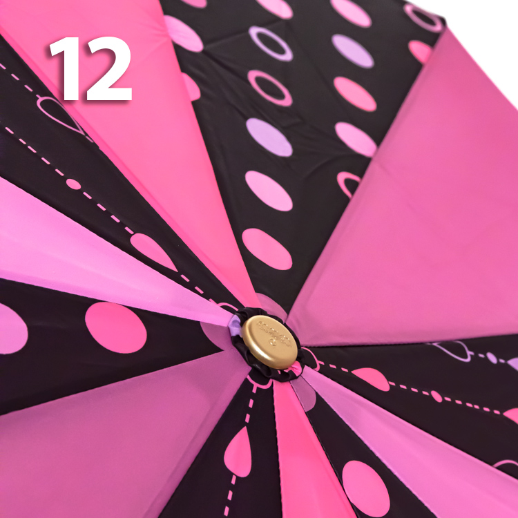 Зонт Три Слона L-3121 (D/25) 18760 Горошины, Розовый