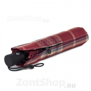 Зонт AMEYOKE OK55-CH (21) Клетка, Бордовый