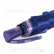 Зонт Diniya 2746 (17209) Ежик и друзья Сиреневый (сатин)