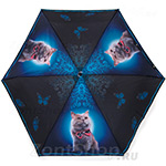 Зонт женский Три Слона 660 (D) 10206 Модный кот