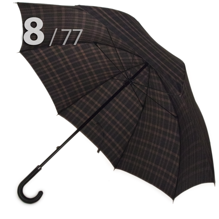 Зонт трость Три Слона 1771 11868 Клетка, мужской