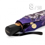 Зонт Три Слона L-3825 (P) 18273 Цветочное королевство фиолетовый (сатин)