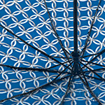 Зонт женский Zest 23969 7229 Кольца на синем
