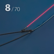 Зонт трость Ame Yoke L70-8S (02) Синий (усиленный, при ветре не выворачивается)