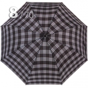 Зонт трость Три Слона M2182 (N) 15316 Клетка (плетеная ручка)