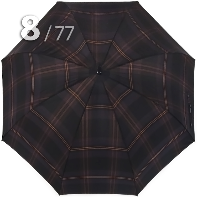 Зонт трость Три Слона 1771 11708 Клетка, мужской