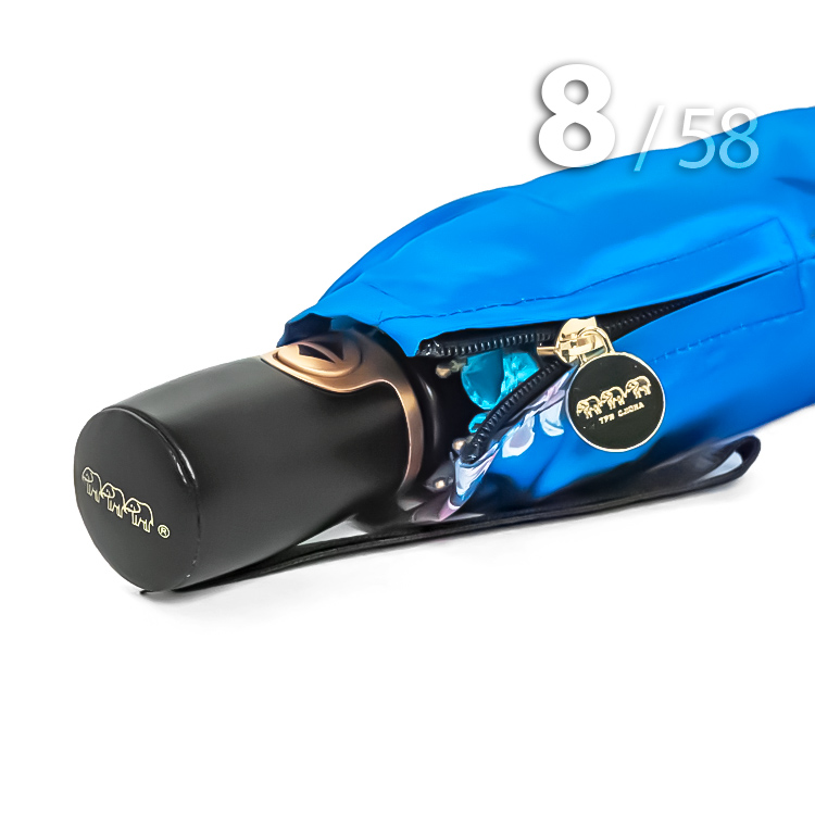 Зонт Три Слона L-3825 (R) 18532 Голубые ирисы (сатин)