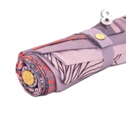 Зонт Три Слона L-3680 (B) 18011 Цветы Графика серый, женский