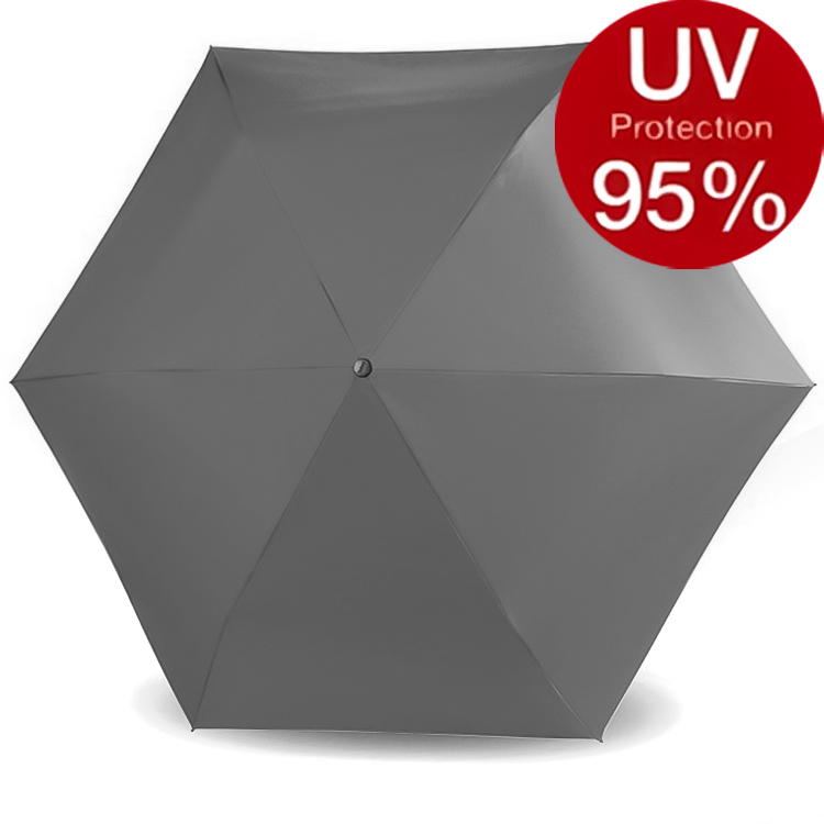 Зонт Knirps U.200 08012 DARK GREY WITH BLACK COATING (M)