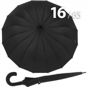 Зонт трость Три Слона М2160 Черный, мужской