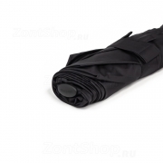 Маленький, легкий зонт в карман DOPPLER 722863-DSZ Черный однотонный