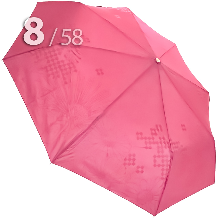 Зонт Три Слона L-3898 (C) 18368 Цветы Графика Розовый