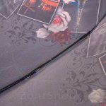 Зонт женский Три Слона 363 (D) 12749 Открытки из Франции (сатин)