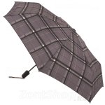 Зонт женский Doppler Derby 744168 P 11898 Клетка серый