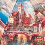 Зонт женский MAGIC RAIN 4333 (15254) Аромат лета (сатин)