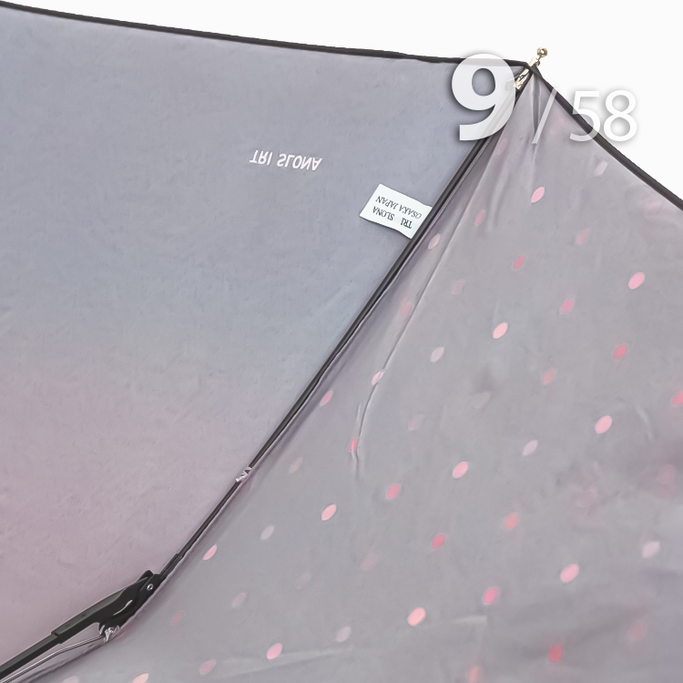 Зонт Три Слона L-3995 (A) 18089 Круги, горох розовый (сатин)