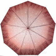 Зонт женский Amico 1115 16088 Капли Коричневый