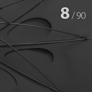 Зонт трость Ame Yoke L90-STORM (01) Черный,  очень большой купол, воздушный клапан, чехол на лямке