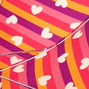 Зонт детский AMEYOKE L542 (07) Сердечки, Розовый