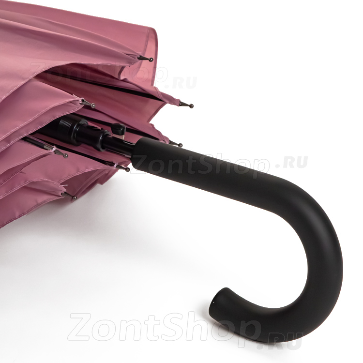 Зонт трость однотонный DripDrop 901 16763 Розовый
