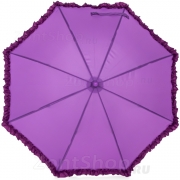 Зонт детский ArtRain 1652 (16673) рюши Сиреневый