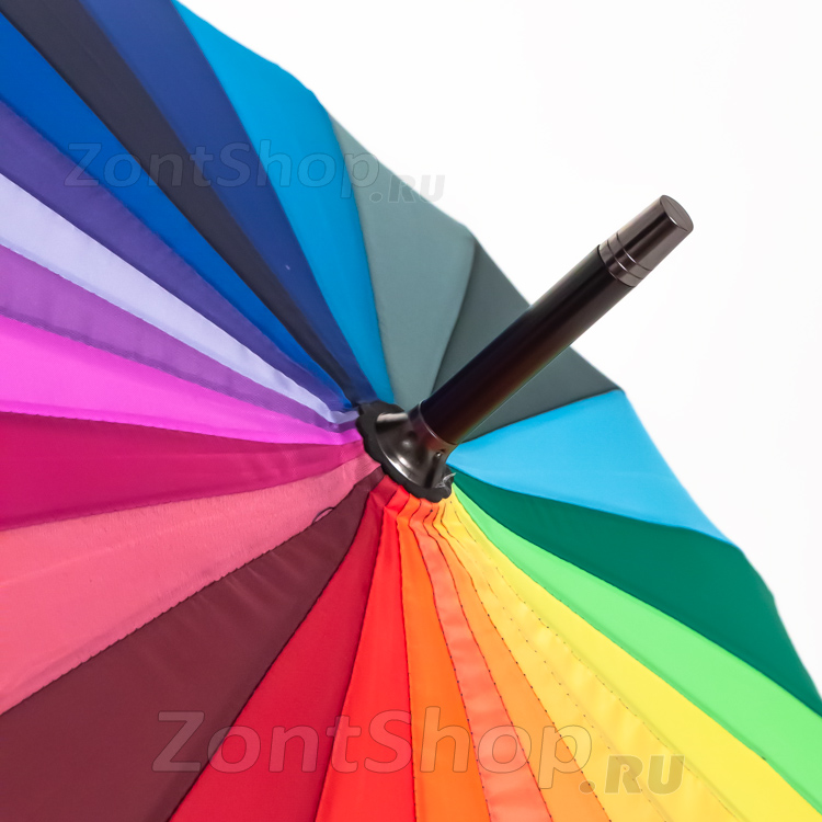 Зонт Радуга Diniya чайная роза чехол (24 цвета)