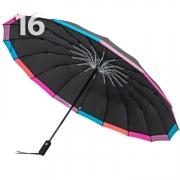 Зонт Три Слона L-3161 (BLACK) 18410 Черный