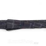 Зонт трость мужской Lantana LLAN829 (15503) Темно-синий в клетку