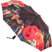 Зонт женский MAGIC RAIN 7293 (15025) Ночной мегаполис Розы