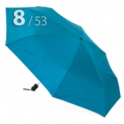 Зонт Три Слона L-4806 (F) 17905 Цветы Бирюзовый, компактный