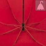 Зонт женский Три Слона L3836 14019 Элегия красный (Цветной каркас, обратное закрывание)