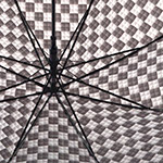 Зонт трость женский Zest 51617 7129 С узорами из бантиков (с чехлом)