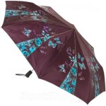 Зонт женский HENRY BACKER Q2101 15016 Бабочки (сатин)