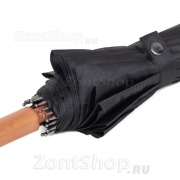 Зонт трость AMEYOKE M75-16B (01) Черный (в чехле)