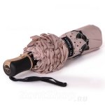Зонт женский Три Слона L3818 15570 Рюши Банты Бежевый