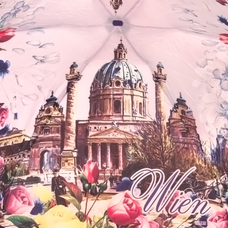 Зонт LAMBERTI 75119 (14951) Грациозная Вена, мини облегченный