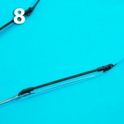 Зонт Три Слона L-4806 (J) 18814 Цветы Голубой, компактный