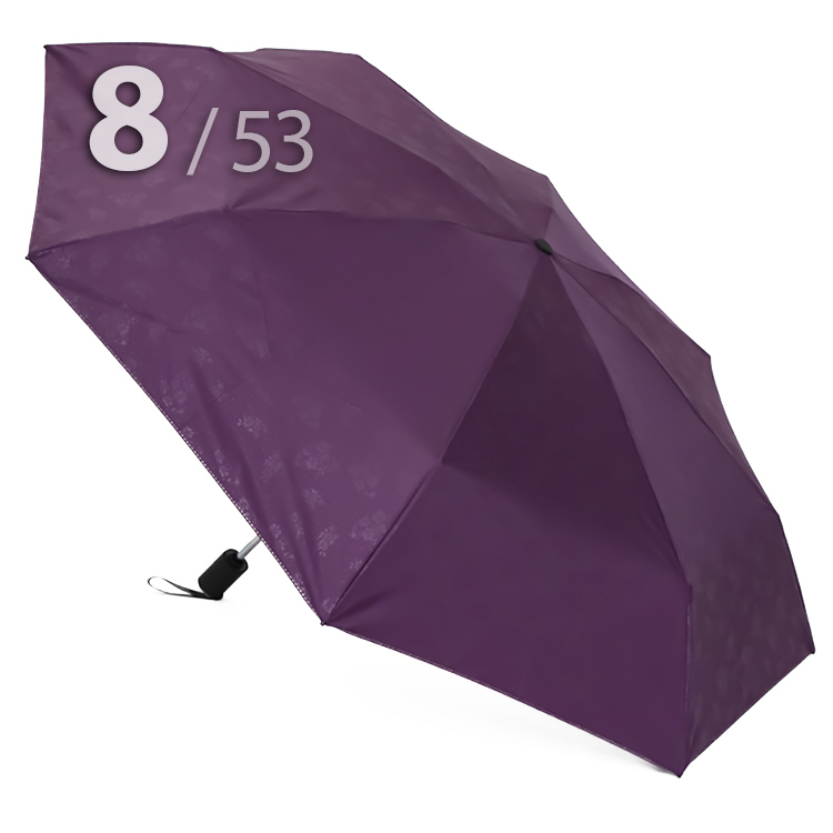 Зонт Три Слона L-4806 (F) 17904 Цветы Фиолетовый, компактный