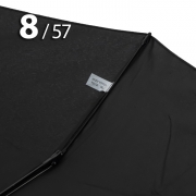 Зонт Три Слона M-4800 Черный, компактный дорожный