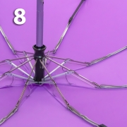 Зонт Три Слона L-4806 (J) 18813 Цветы Сиреневый, компактный