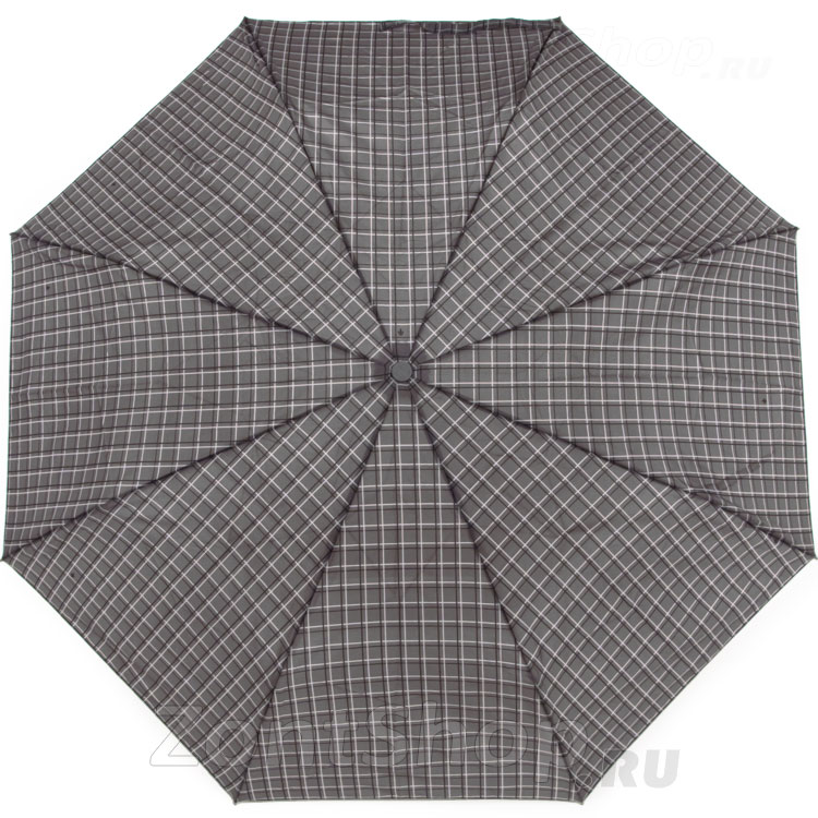 Зонт Fulton G834 3047 Серый в клетку, стальной каркас
