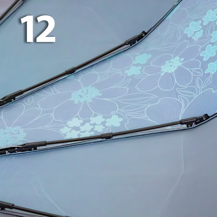 Зонт Три Слона L-3121 (C/25) 18755 Цветы, Синий