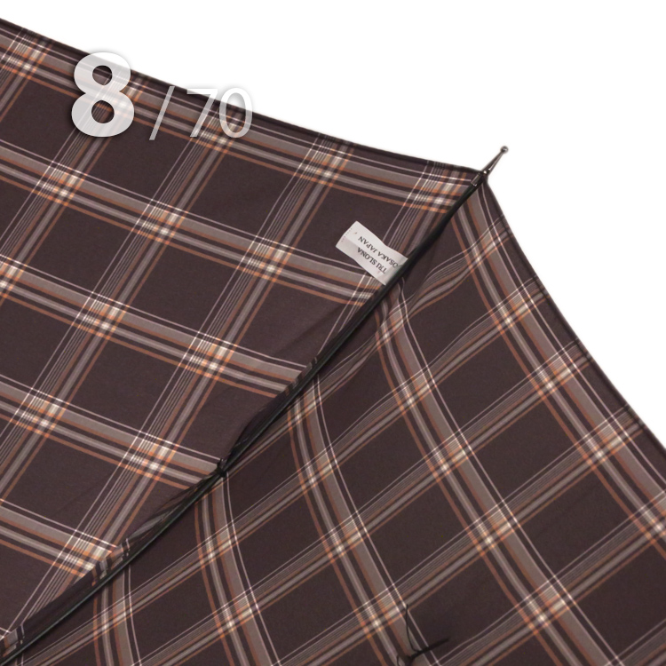 Зонт трость Три Слона M2182 (N) 15321 Клетка (плетеная ручка)