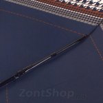 Зонт женский Doppler 730165 G 24 Fiber AC Graphics 12168 Гусиная лапка коричневый