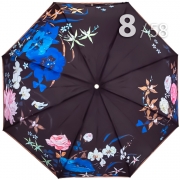 Зонт Три Слона L-3825 (R) 18529 Синие маки (сатин)