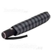 Зонт мужской ArtRain 3953-03 Клетка, Черный
