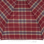 Зонт AMEYOKE OK55-CH (21) Клетка, Бордовый